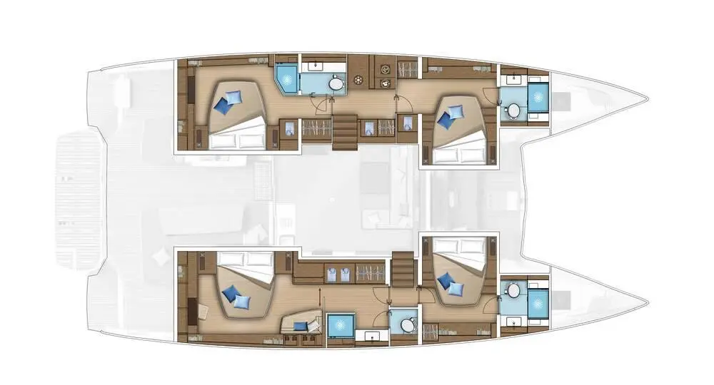  2023 Lagoon 55 Yacht For Sale in Zadar 