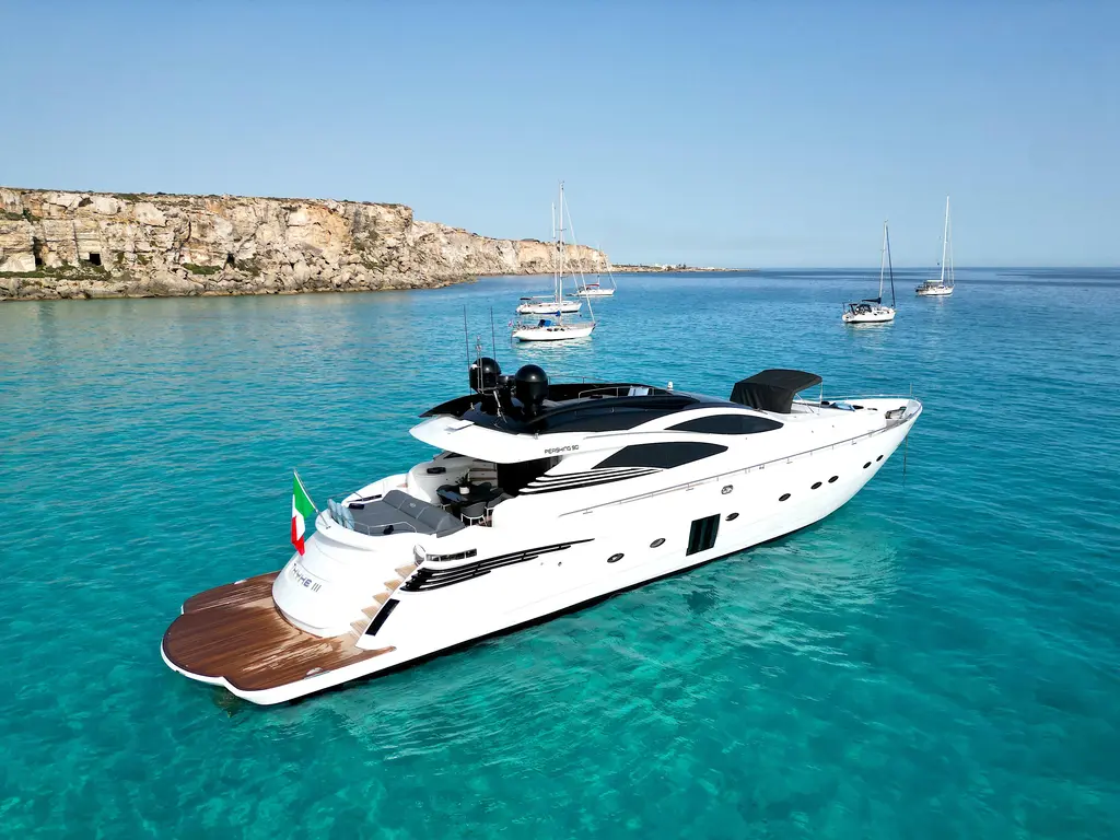 THYKE III 2008 Pershing 90 Yacht For Sale in Mazara del Vallo IT-TP THYKE III 2008 Pershing 90 Yacht For Sale in Mazara del Vallo IT-TP