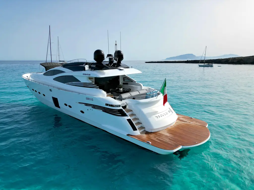 THYKE III 2008 Pershing 90 Yacht For Sale in Mazara del Vallo IT-TP THYKE III 2008 Pershing 90 Yacht For Sale in Mazara del Vallo IT-TP