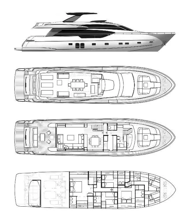 2017 Sanlorenzo SL86 Yacht For Sale in La Spezia 2017 Sanlorenzo SL86 Yacht For Sale in La Spezia