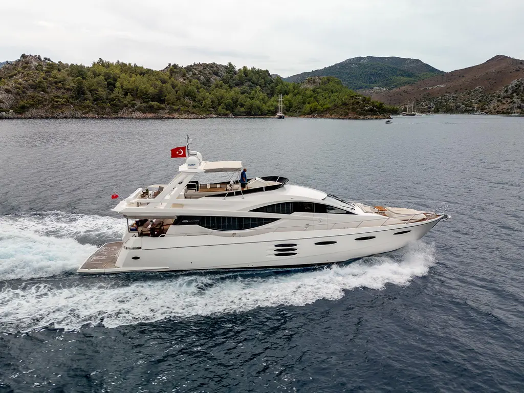 2012 numarine 78 flybridge lady f didim for sale