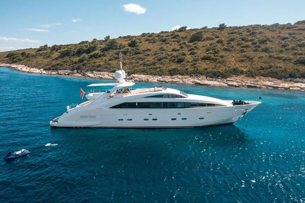 2008 ISA 120 Sport Yacht For Sale in Ibiza ES-PM 2008 ISA 120 Sport Yacht For Sale in Ibiza ES-PM