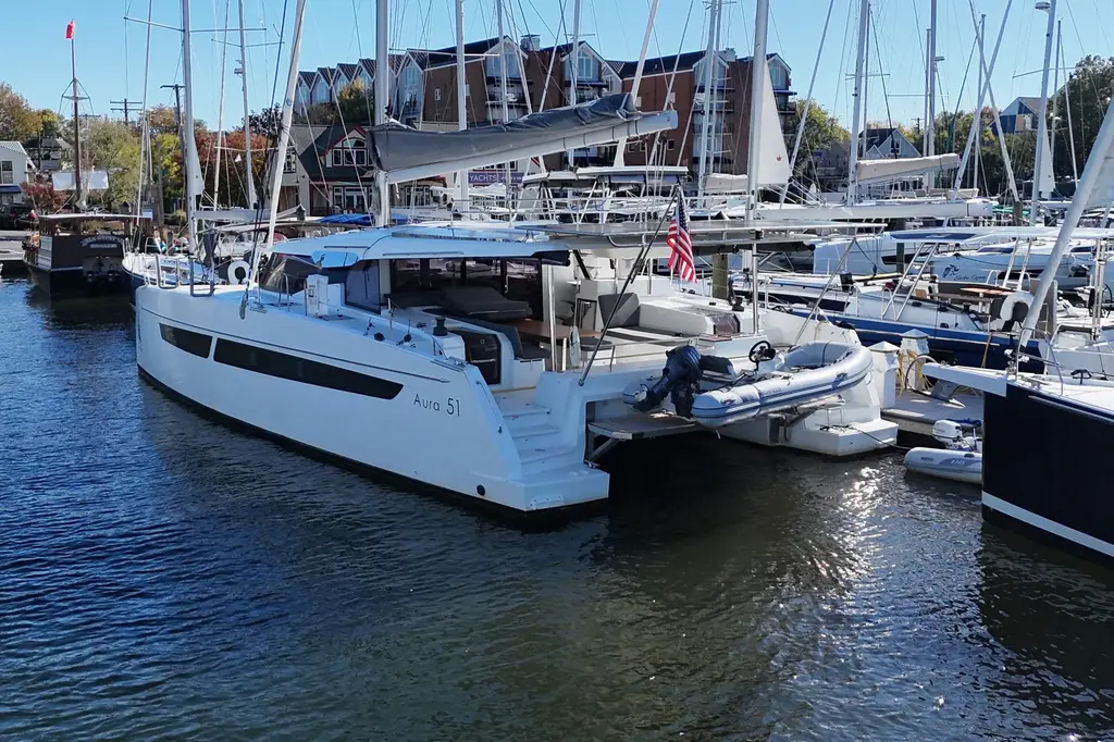 Amajen 2022 Fountaine Pajot Aura 51 Catamaran Yacht For Sale in Annapolis MD Amajen 2022 Fountaine Pajot Aura 51 Catamaran Yacht For Sale in Annapolis MD
