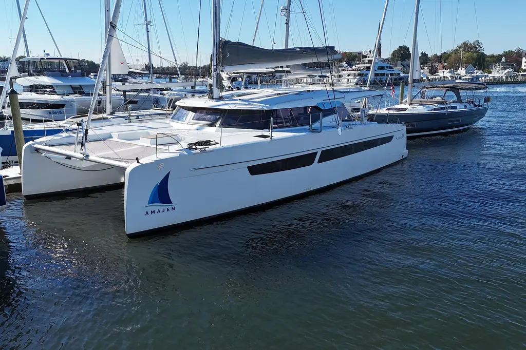 Amajen 2022 Fountaine Pajot Aura 51 Catamaran Yacht For Sale in Annapolis MD Amajen 2022 Fountaine Pajot Aura 51 Catamaran Yacht For Sale in Annapolis MD