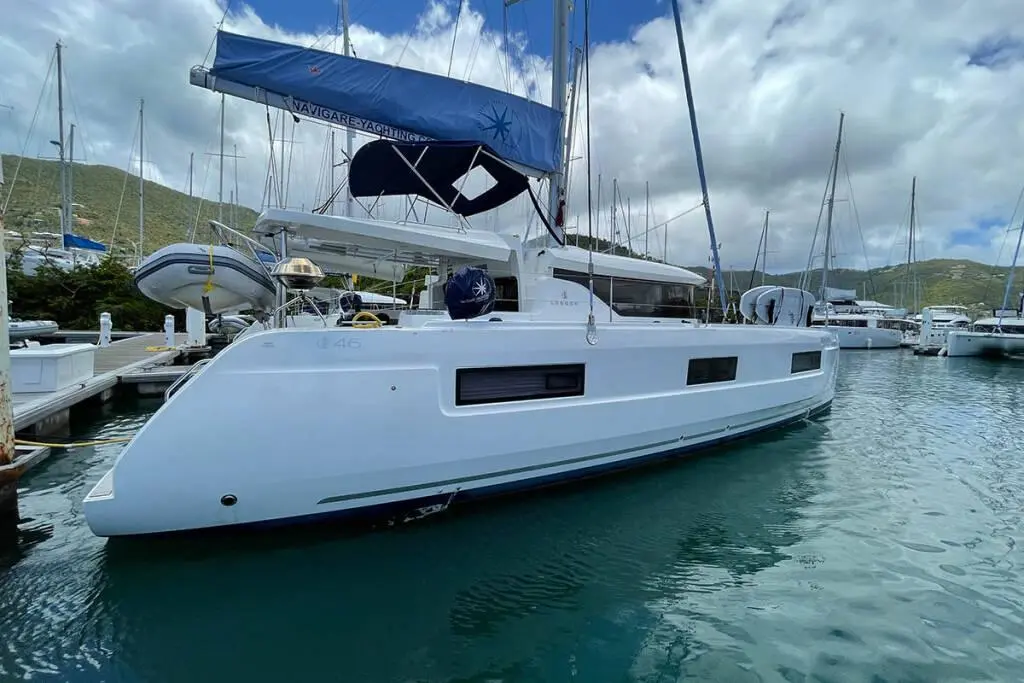 2023 lagoon 46 sand dollar nanny cay for sale