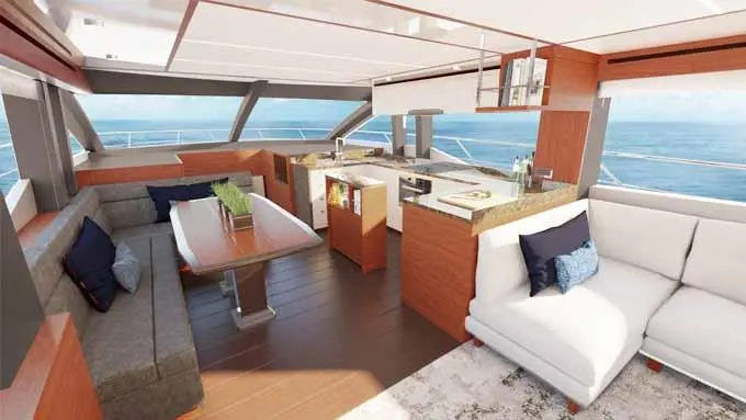 Johnson 70' Skylounge 2027 Johnson SkyLounge Yacht For Sale in Kaohsiung Johnson 70' Skylounge 2027 Johnson SkyLounge Yacht For Sale in Kaohsiung
