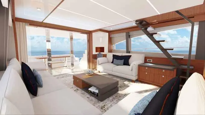 Johnson 70' Skylounge 2027 Johnson SkyLounge Yacht For Sale in Kaohsiung Johnson 70' Skylounge 2027 Johnson SkyLounge Yacht For Sale in Kaohsiung