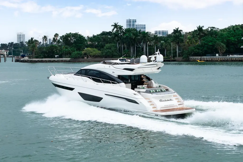 Cinderella 2017 Princess S65 Yacht For Sale in Miami Beach FL Cinderella 2017 Princess S65 Yacht For Sale in Miami Beach FL