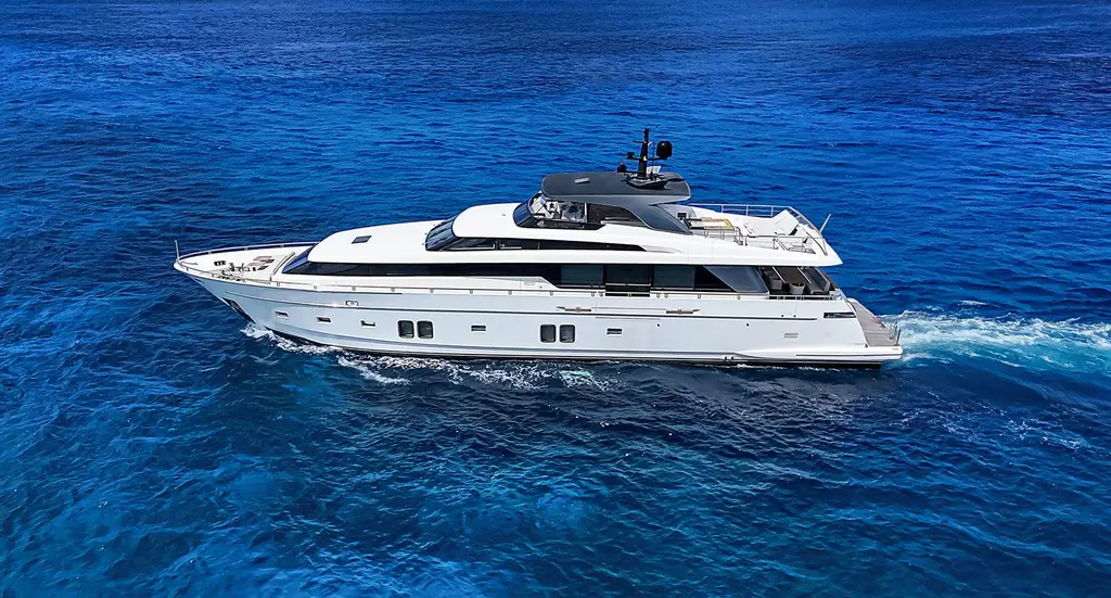 Percal 2014 Sanlorenzo SL104 Yacht For Sale in Cozumel Percal 2014 Sanlorenzo SL104 Yacht For Sale in Cozumel