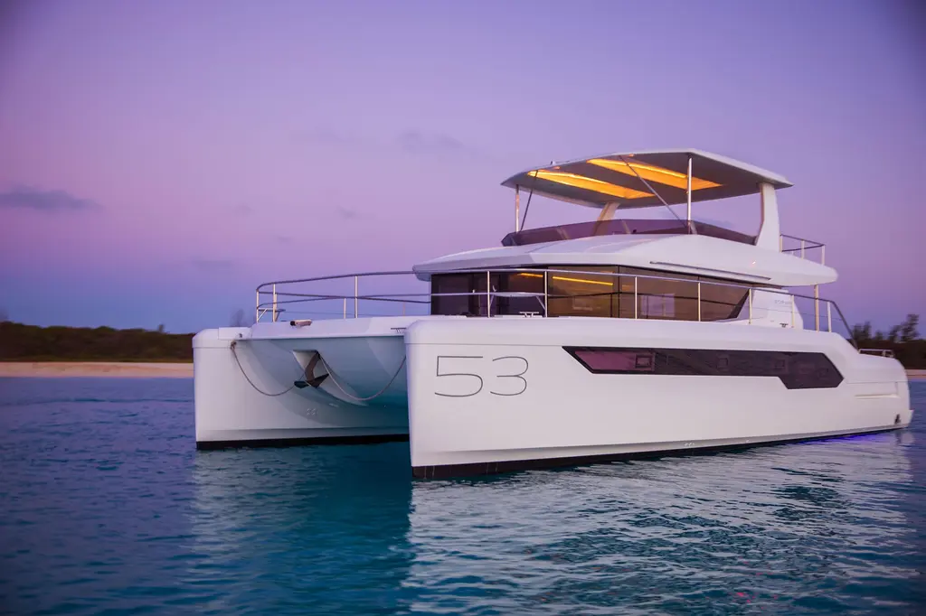 PLAN C 2024 Leopard 53 Powercat Yacht For Sale in Corfu 