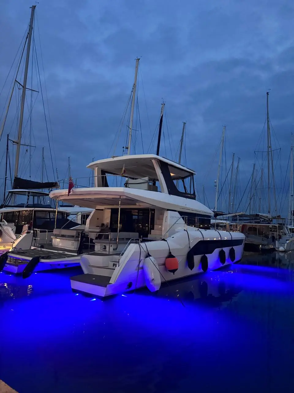 PLAN C 2024 Leopard 53 Powercat Yacht For Sale in Corfu 