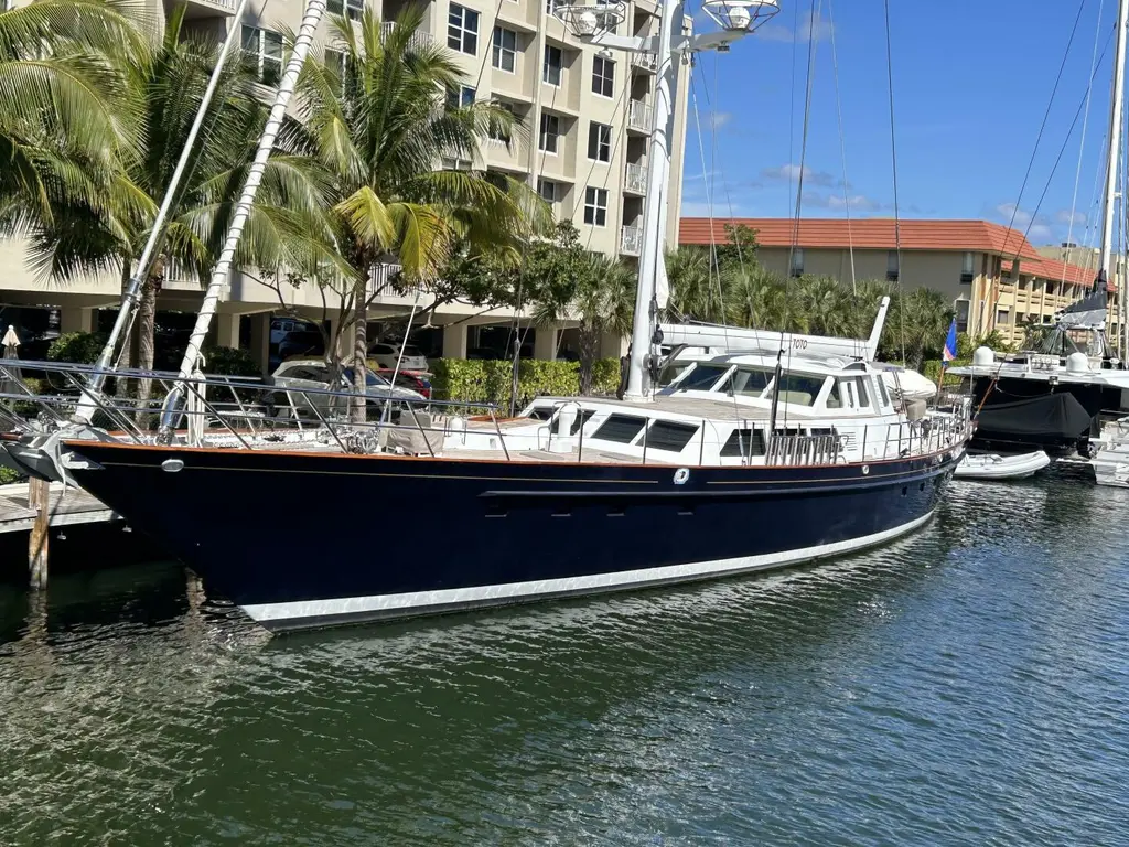 Toto 1983 Palmer Johnson 110 Cruising Sloop Yacht For Sale in Fort Lauderdale FL Toto 1983 Palmer Johnson 110 Cruising Sloop Yacht For Sale in Fort Lauderdale FL
