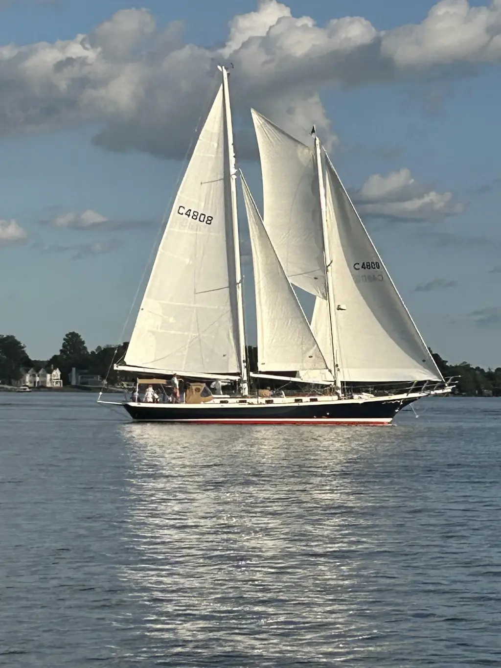 LIGHT REIGN 2000 Cherubini Schooner Yacht For Sale in Oxford MD LIGHT REIGN 2000 Cherubini Schooner Yacht For Sale in Oxford MD