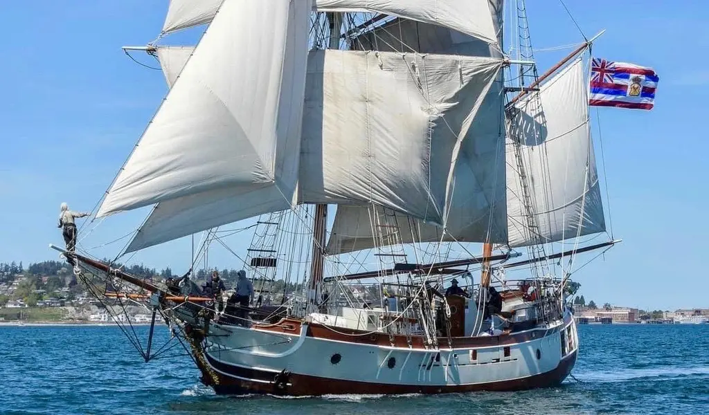Hawaiian Chieftain 1988 Custom Lahaina Welding Co. Square Topsail Ketch Tallship Yacht For Sale in Port Townsend WA Hawaiian Chieftain 1988 Custom Lahaina Welding Co. Square Topsail Ketch Tallship Yacht For Sale in Port Townsend WA