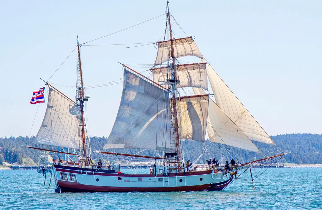 1988 custom lahaina welding co square topsail ketch tallship hawaiian chieftain port townsend washington for sale