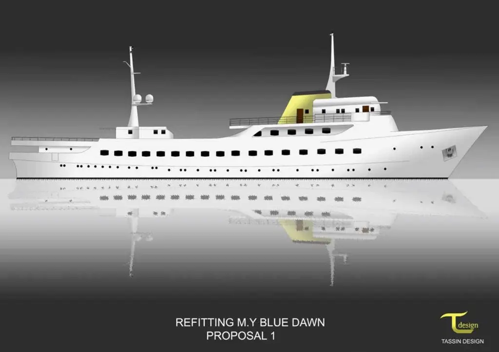 BLUE DAWN 1959 Custom J.J Schiffswerft Yacht For Sale in Beirut BLUE DAWN 1959 Custom J.J Schiffswerft Yacht For Sale in Beirut