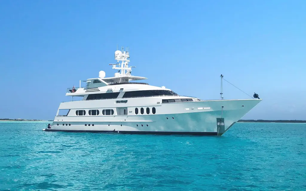 NEVER ENOUGH 1992 Feadship 140 Tri-Deck Yacht For Sale in Nassau NEVER ENOUGH 1992 Feadship 140 Tri-Deck Yacht For Sale in Nassau