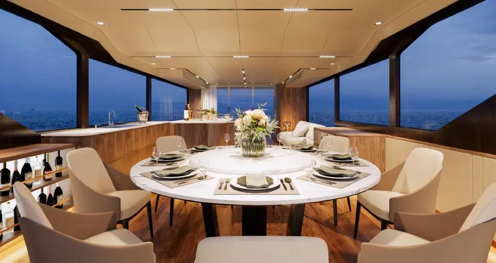 AFB 82 Model-X 2027 Allegro Yacht Flybridge 82 Model-X Yacht For Sale in Fujian AFB 82 Model-X 2027 Allegro Yacht Flybridge 82 Model-X Yacht For Sale in Fujian