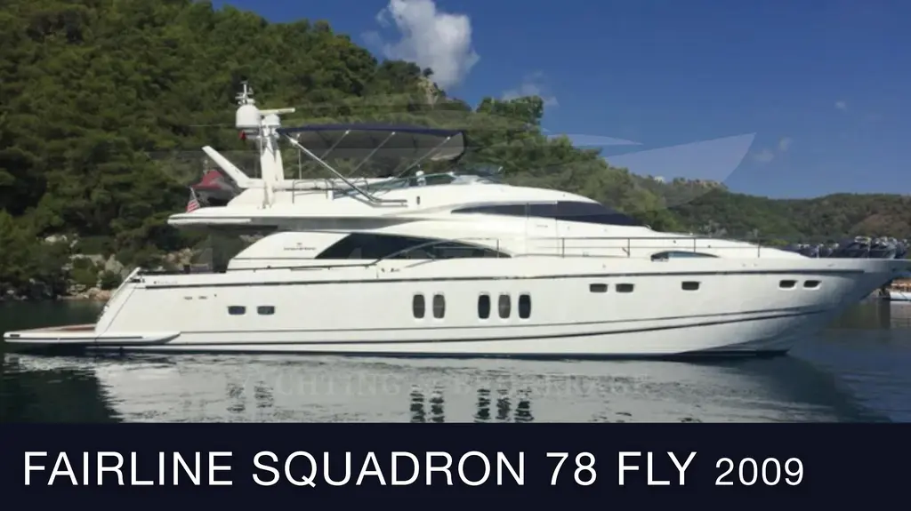2009 Fairline Squadron 78 Yacht For Sale in MUGLA 2009 Fairline Squadron 78 Yacht For Sale in MUGLA