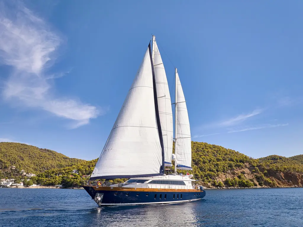 BOOBALE 2008 Mengi Yay Motorsailor Yacht For Sale in Athens BOOBALE 2008 Mengi Yay Motorsailor Yacht For Sale in Athens