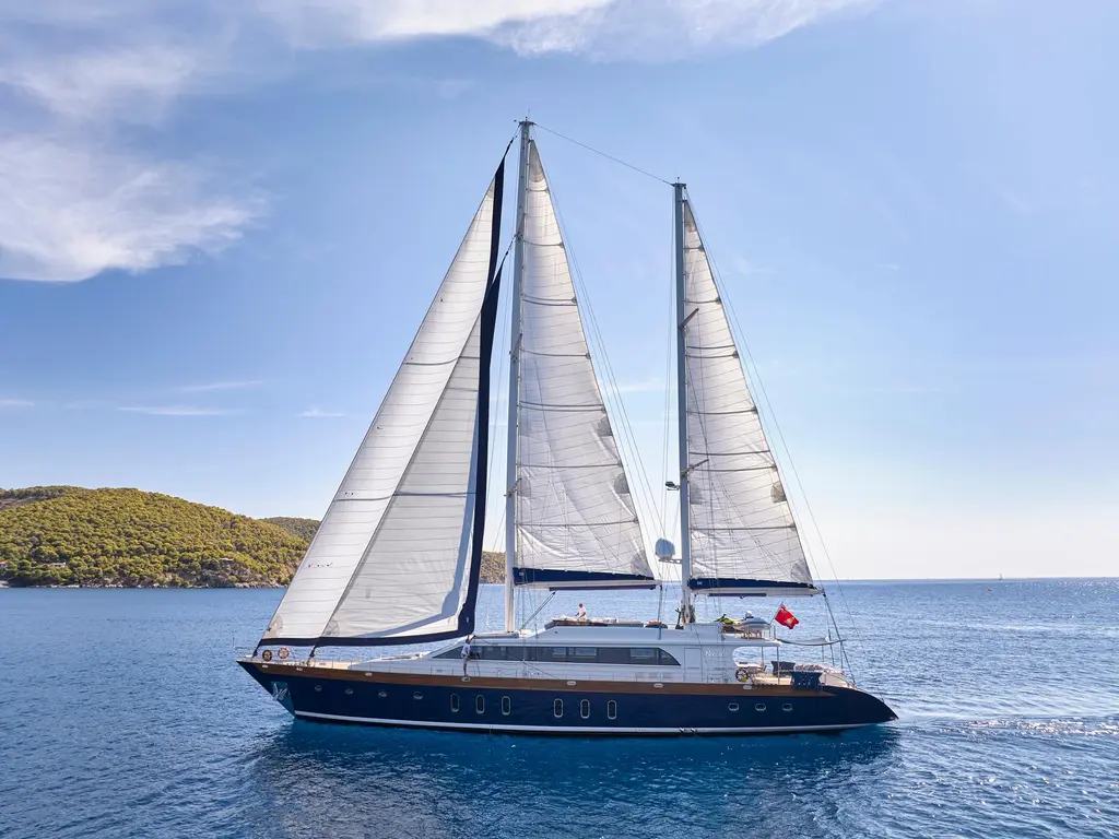 BOOBALE 2008 Mengi Yay Motorsailor Yacht For Sale in Athens BOOBALE 2008 Mengi Yay Motorsailor Yacht For Sale in Athens
