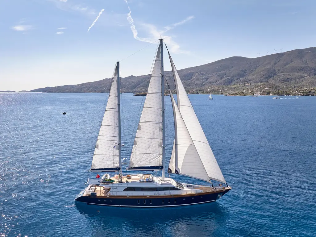 BOOBALE 2008 Mengi Yay Motorsailor Yacht For Sale in Athens BOOBALE 2008 Mengi Yay Motorsailor Yacht For Sale in Athens