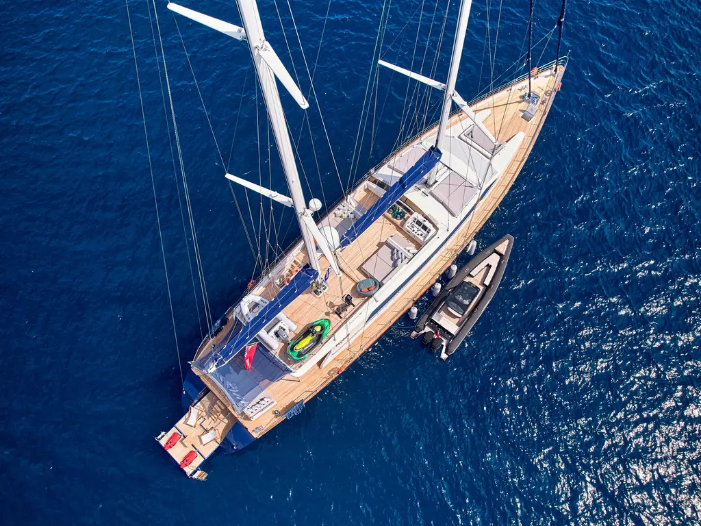 BOOBALE 2008 Mengi Yay Motorsailor Yacht For Sale in Athens BOOBALE 2008 Mengi Yay Motorsailor Yacht For Sale in Athens