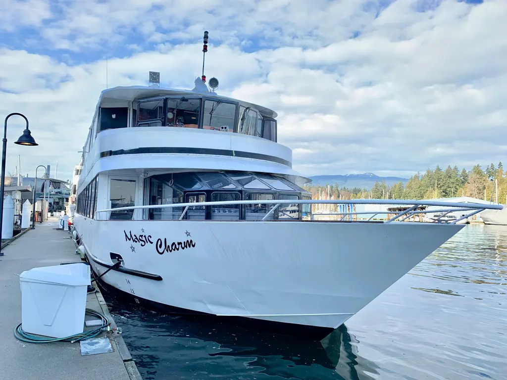 Magic Charm 1995 Skipperliner Custom Dinner/Event Yacht For Sale in Vancouver BC Magic Charm 1995 Skipperliner Custom Dinner/Event Yacht For Sale in Vancouver BC