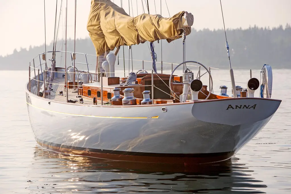 ANNA 2007 Brooklin Boat Yard Sparkman & Stephens 56 Sloop Yacht For Sale in Rockland ME ANNA 2007 Brooklin Boat Yard Sparkman & Stephens 56 Sloop Yacht For Sale in Rockland ME