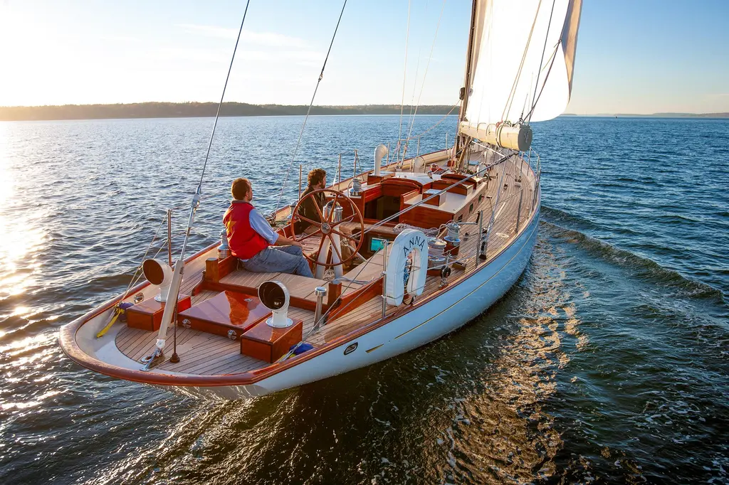 ANNA 2007 Brooklin Boat Yard Sparkman & Stephens 56 Sloop Yacht For Sale in Rockland ME ANNA 2007 Brooklin Boat Yard Sparkman & Stephens 56 Sloop Yacht For Sale in Rockland ME