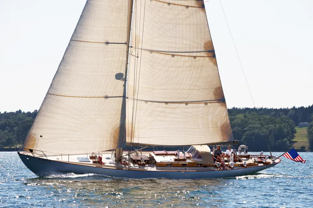 ANNA 2007 Brooklin Boat Yard Sparkman & Stephens 56 Sloop Yacht For Sale in Rockland ME ANNA 2007 Brooklin Boat Yard Sparkman & Stephens 56 Sloop Yacht For Sale in Rockland ME