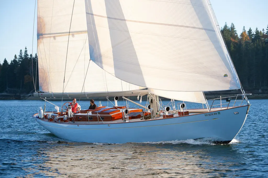 ANNA 2007 Brooklin Boat Yard Sparkman & Stephens 56 Sloop Yacht For Sale in Rockland ME ANNA 2007 Brooklin Boat Yard Sparkman & Stephens 56 Sloop Yacht For Sale in Rockland ME