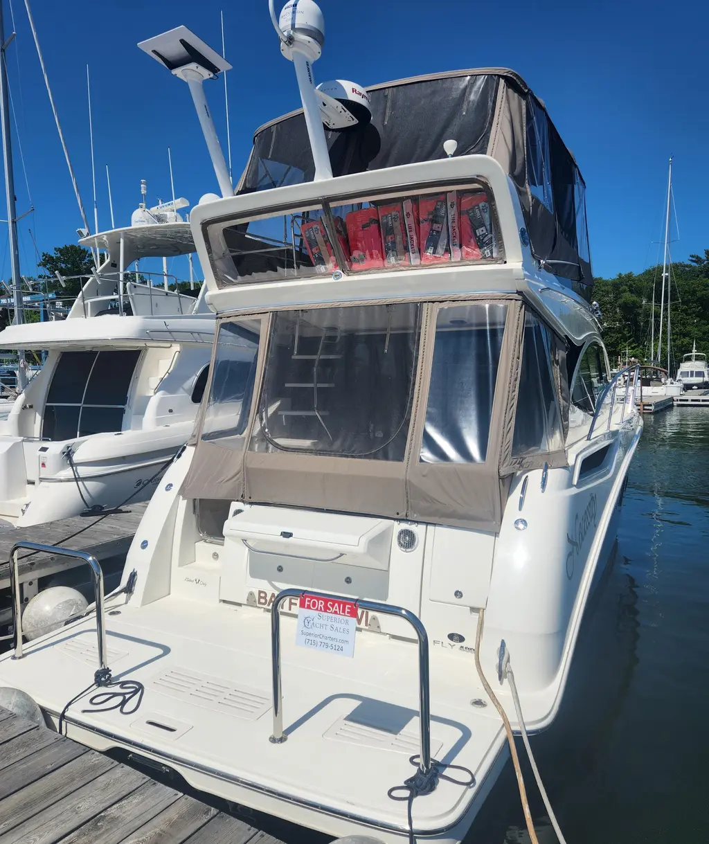 Necessity 2017 Sea Ray Fly 400 Yacht For Sale in Bayfield WI Necessity 2017 Sea Ray Fly 400 Yacht For Sale in Bayfield WI