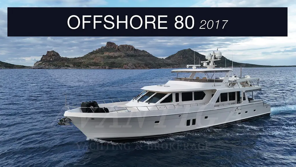 2017 Offshore Yachts 80 Yacht For Sale in MUGLA 2017 Offshore Yachts 80 Yacht For Sale in MUGLA