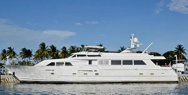 AUDACITY 1990 Broward Raised Pilothouse MY Yacht For Sale in North Miami Beach FL AUDACITY 1990 Broward Raised Pilothouse MY Yacht For Sale in North Miami Beach FL
