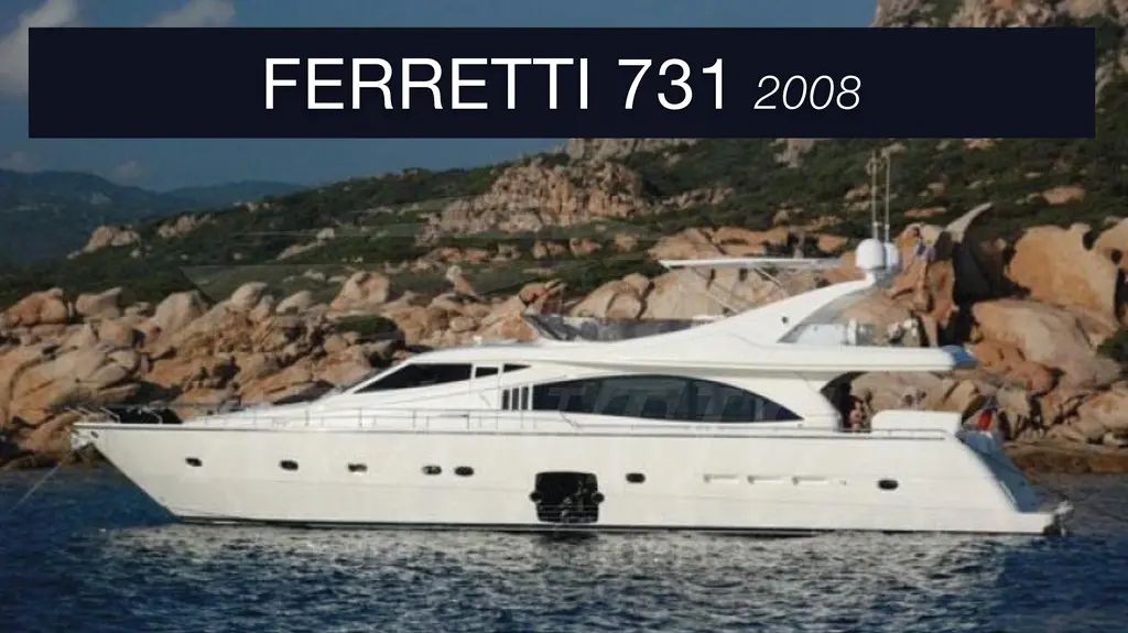 2008 Ferretti Yachts 731 Yacht For Sale in MUGLA 2008 Ferretti Yachts 731 Yacht For Sale in MUGLA