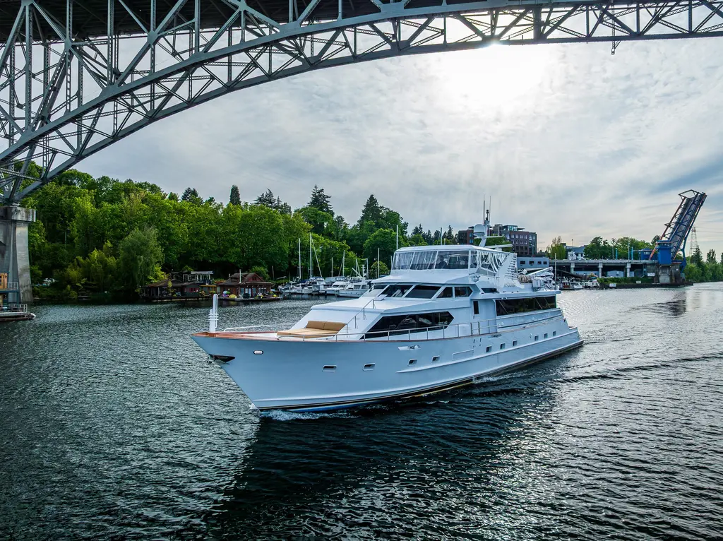 Andiamo 1991 Broward 102 Yacht For Sale in Seattle WA Andiamo 1991 Broward 102 Yacht For Sale in Seattle WA