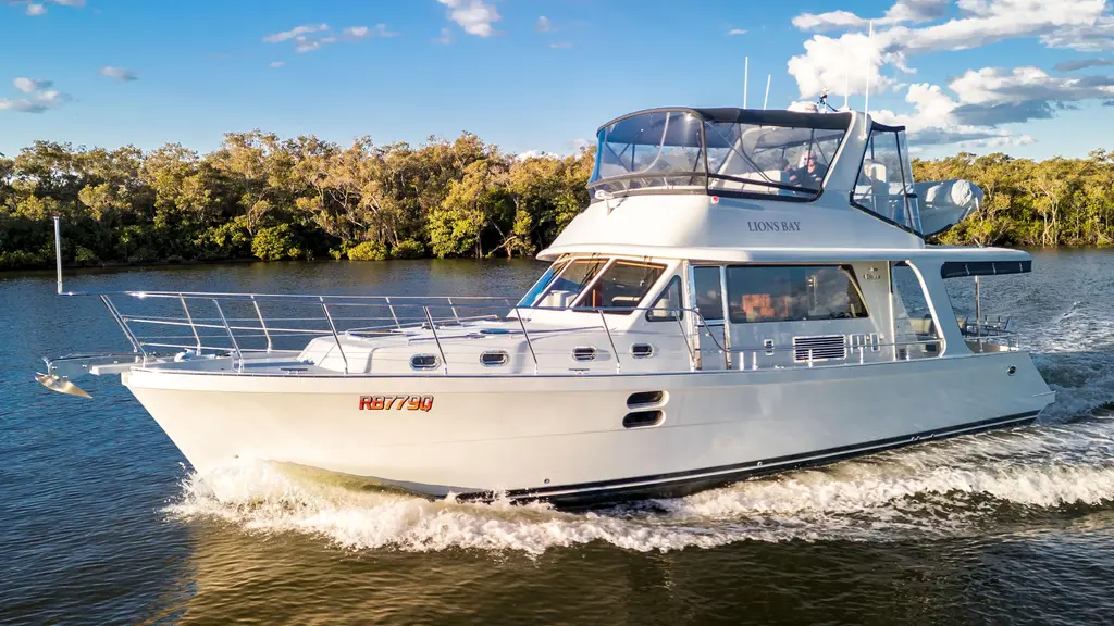 LIONS BAY 2012 46 Flybridge Yacht For Sale in Gold Coast QLD LIONS BAY 2012 46 Flybridge Yacht For Sale in Gold Coast QLD