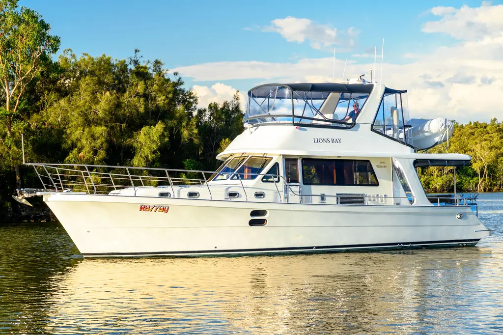 LIONS BAY 2012 46 Flybridge Yacht For Sale in Gold Coast QLD LIONS BAY 2012 46 Flybridge Yacht For Sale in Gold Coast QLD