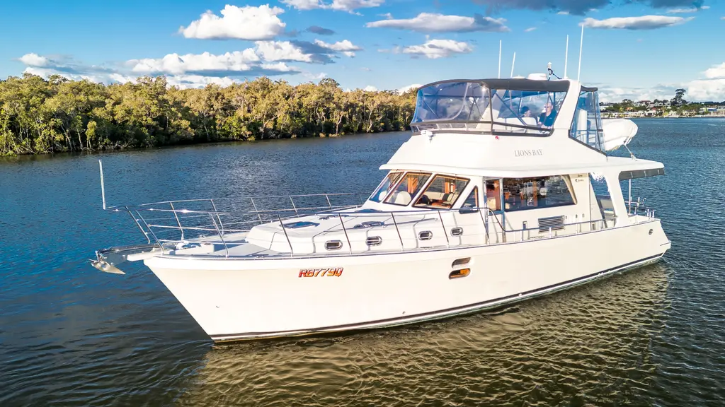 LIONS BAY 2012 46 Flybridge Yacht For Sale in Gold Coast QLD LIONS BAY 2012 46 Flybridge Yacht For Sale in Gold Coast QLD