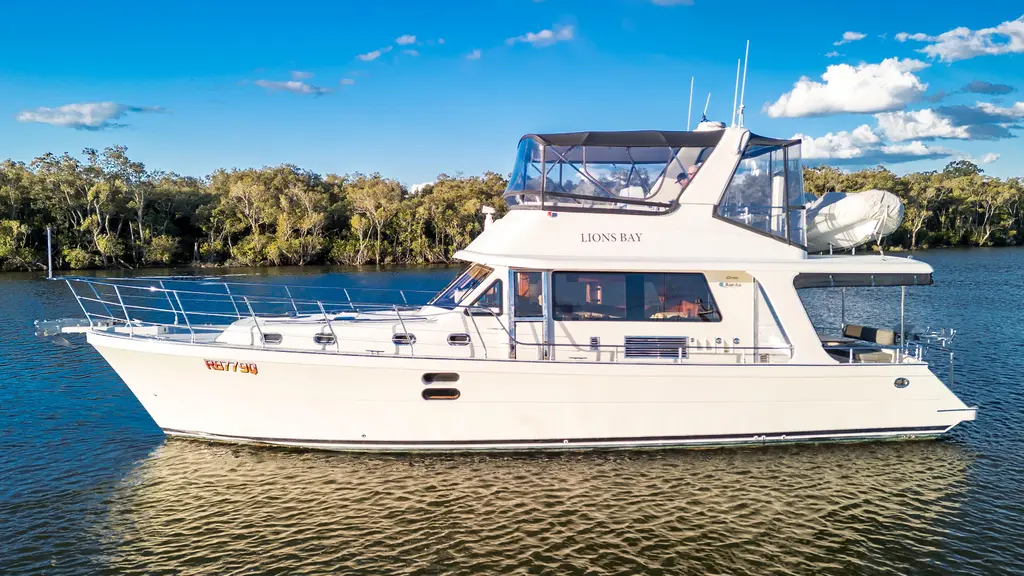 LIONS BAY 2012 46 Flybridge Yacht For Sale in Gold Coast QLD LIONS BAY 2012 46 Flybridge Yacht For Sale in Gold Coast QLD