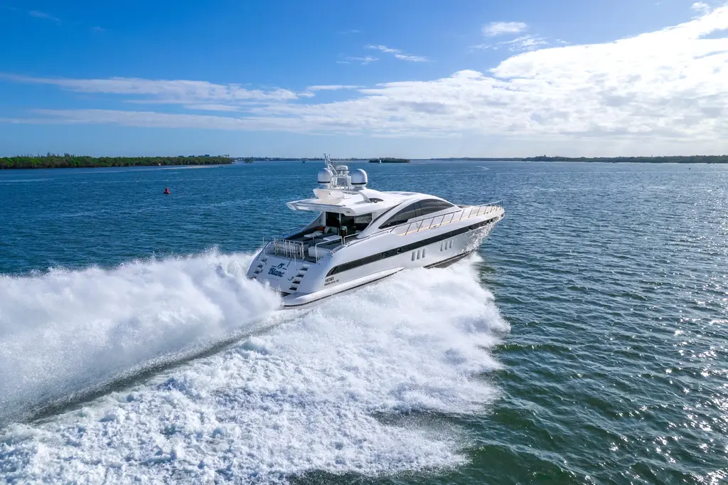 BLANC 2007 Mangusta 80 Yacht For Sale in Gold Coast QLD