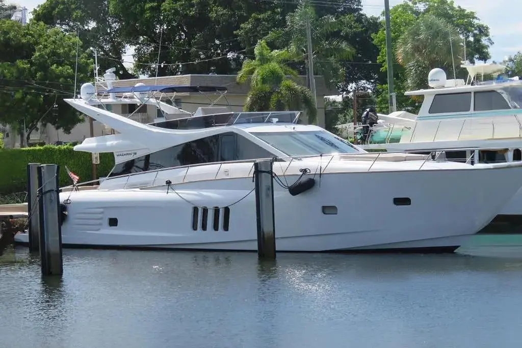 2015 Mazarin 72 Sport Fly Yacht For Sale in Dania Beach FL 2015 Mazarin 72 Sport Fly Yacht For Sale in Dania Beach FL