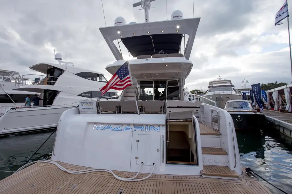 2015 Mazarin 72 Sport Fly Yacht For Sale in Dania Beach FL 2015 Mazarin 72 Sport Fly Yacht For Sale in Dania Beach FL