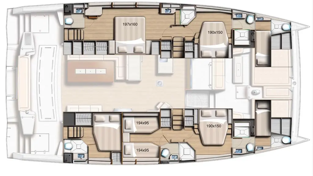 SIGNATURE BALI 54 (5+2 cabins) 2021 Bali 5.4. Yacht For Sale in Monaco SIGNATURE BALI 54 (5+2 cabins) 2021 Bali 5.4. Yacht For Sale in Monaco