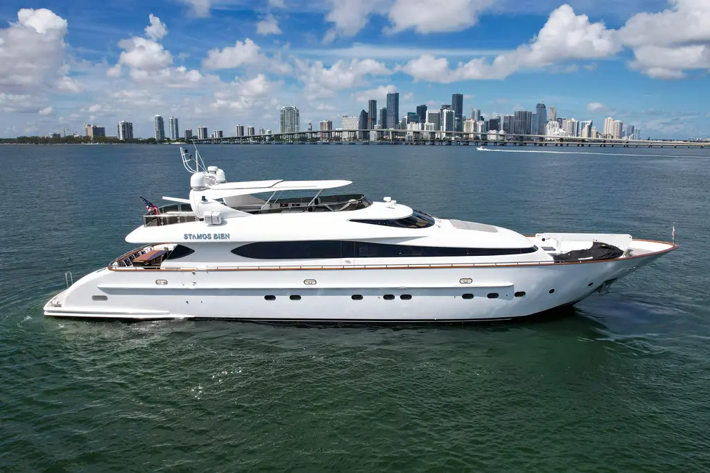 Stamos Bien 2001 Maiora 102 Yacht For Sale in Miami FL Stamos Bien 2001 Maiora 102 Yacht For Sale in Miami FL