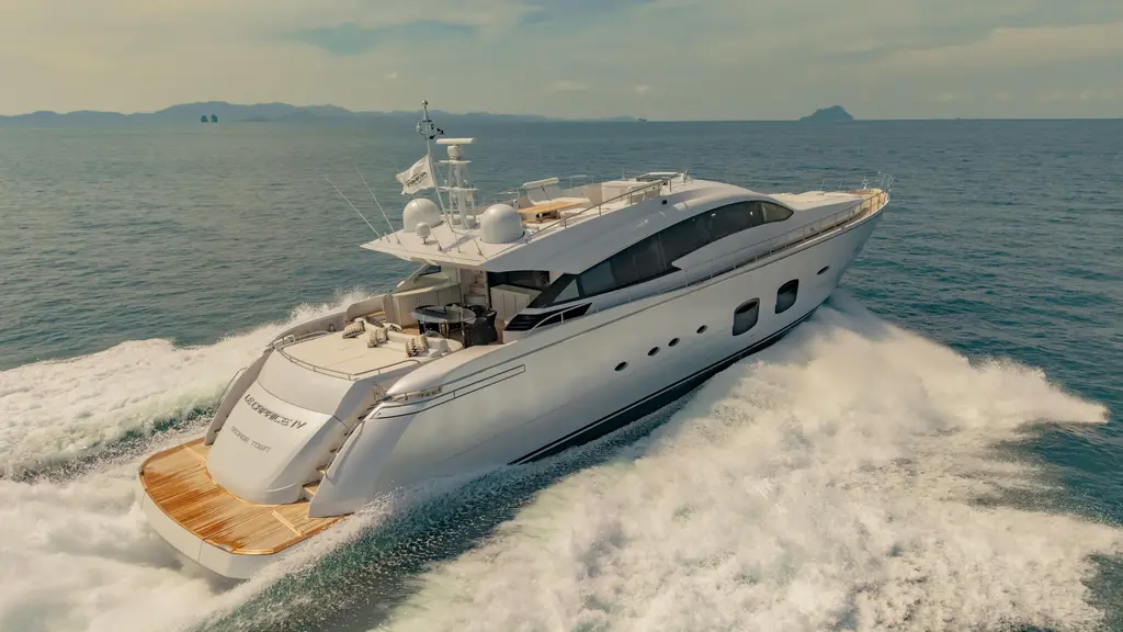 LE CAPRICE IV 2011 Pershing 108 Yacht For Sale in ถลาง LE CAPRICE IV 2011 Pershing 108 Yacht For Sale in ถลาง