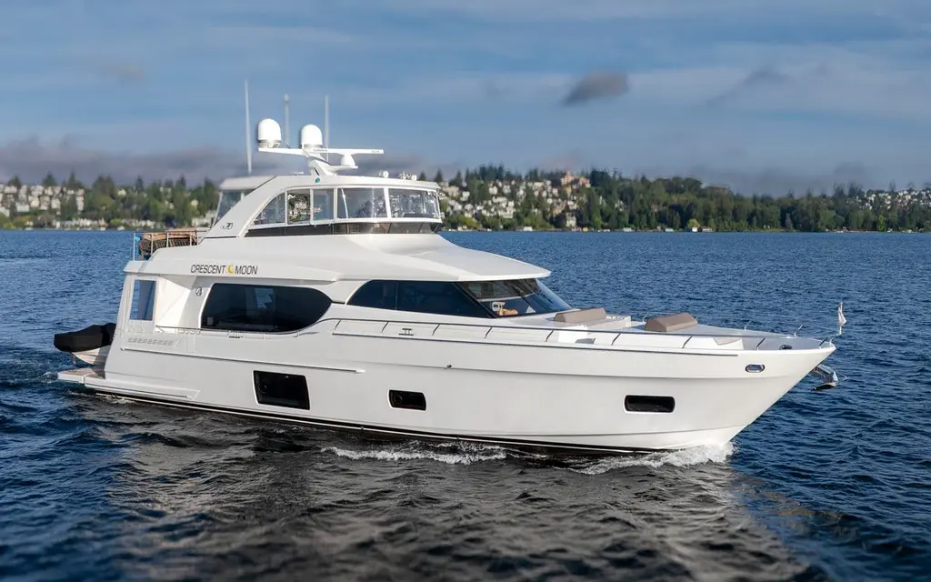Crescent Moon 2017 Ocean Alexander 70E Motoryacht Yacht For Sale in Seattle WA Crescent Moon 2017 Ocean Alexander 70E Motoryacht Yacht For Sale in Seattle WA