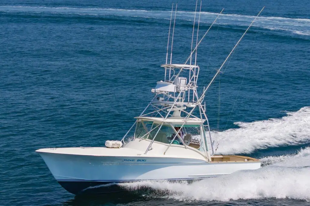 1985 custom carolina scarborough 41 express june bug key largo florida for sale