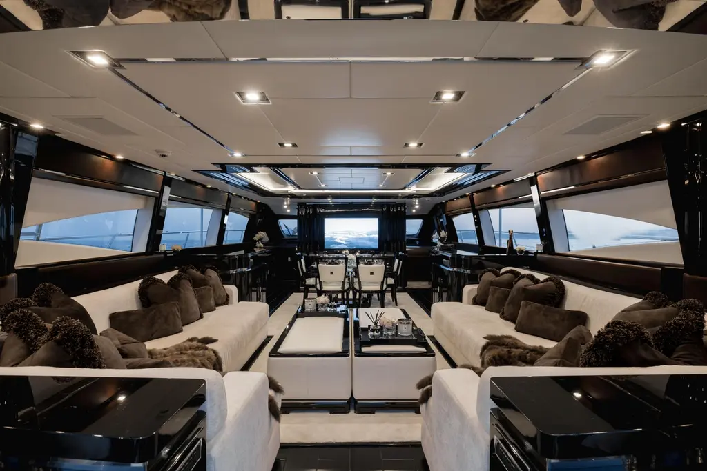 CANVAS 2008 Mangusta 108 Yacht For Sale in Antibes CANVAS 2008 Mangusta 108 Yacht For Sale in Antibes